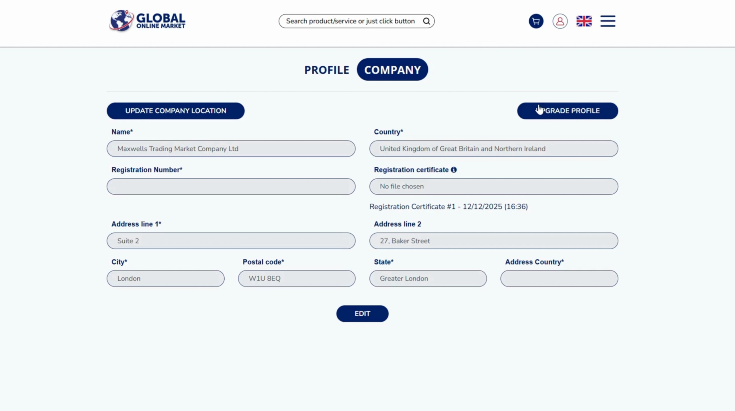 Upgrade to Seller and Buyer tutorial preview